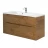 BelBagno KRAFT-1000-1C-SO-RT тумба c раковиной подвесная с одним ящиком и одной открытой полкой