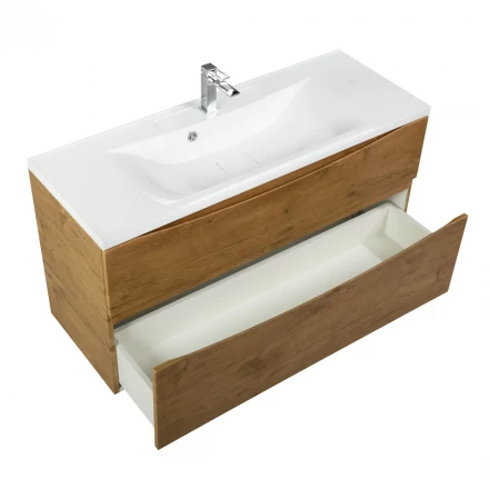 BelBagno KRAFT-1000-1C-SO-RT тумба c раковиной подвесная с одним ящиком и одной открытой полкой