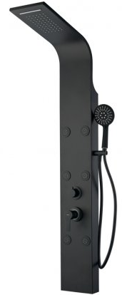 Aquanet Galaxy Black AP40-04 Душевая панель