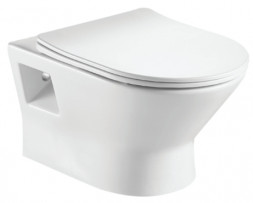 Hansmann Compact Унитаз подвесной безободковый с сиденьем микролифт