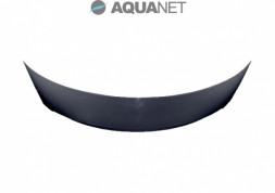 Aquanet Flores Панель фронтальная для ванны черная