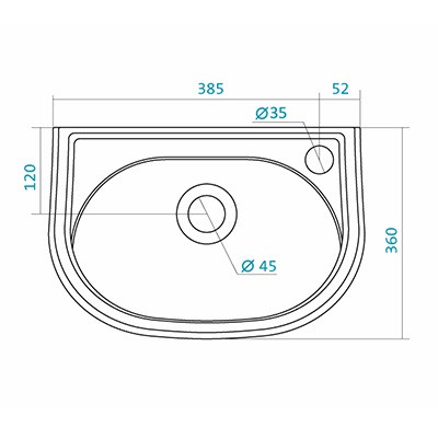 Santek Бриз 40 WH110445 Раковина