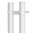 POINT Деметра PN12812W П3 Полотенцесушитель электрический 80x1200 (диммер справа, белый)