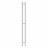 POINT Деметра PN12812W П3 Полотенцесушитель электрический 80x1200 (диммер справа, белый)