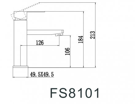 Fmark FS8101 смеситель для умывальника