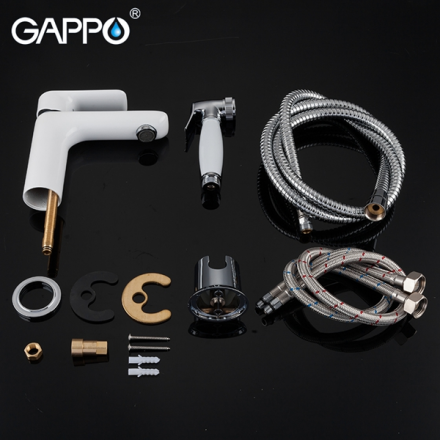 Gappo G1048-1 Смеситель для раковины с гигиеническим душем