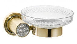 Boheme Royal Cristal 10923-G мыльница настенная