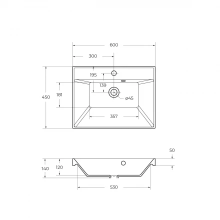 BelBagno MARINO-CER-900-2C-SO-BL-P тумба с раковиной подвесная