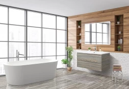 BelBagno PIETRA MINI-500AS-2C-SO-BL тумба с раковиной подвесная