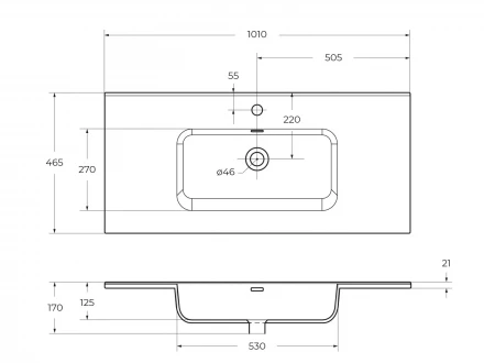 BelBagno KRAFT 39-500/390-2C-SO-CG тумба с раковиной подвесная