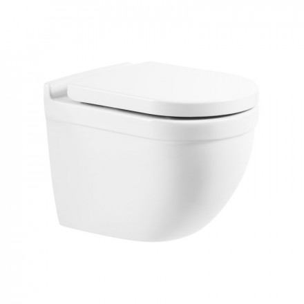 BelBagno SENSO-R BB017CHR унитаз подвесной безободковый