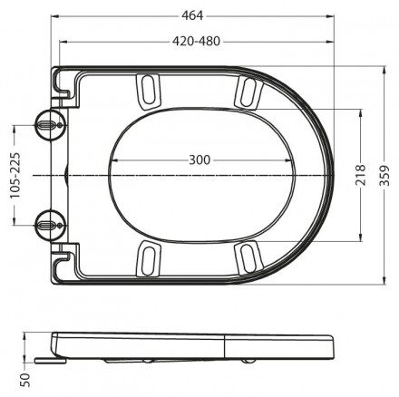 BelBagno SENSO-R BB017CHR унитаз подвесной безободковый