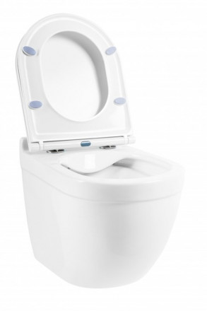 BelBagno SENSO-R BB017CHR унитаз подвесной безободковый