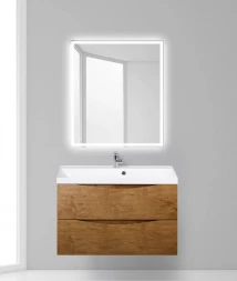 BelBagno MARINO-CER-600-2C-SO-WO-P тумба с раковиной подвесная