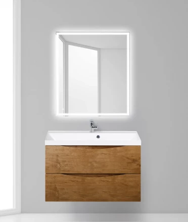 BelBagno MARINO-CER-600-2C-SO-WO-P тумба с раковиной подвесная