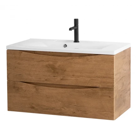 BelBagno MARINO-CER-600-2C-SO-WO-P тумба с раковиной подвесная