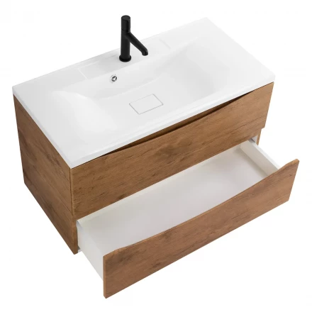 BelBagno MARINO-CER-600-2C-SO-WO-P тумба с раковиной подвесная