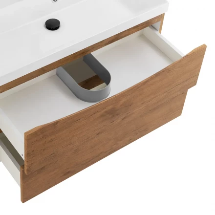 BelBagno MARINO-CER-600-2C-SO-WO-P тумба с раковиной подвесная