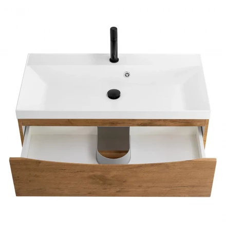 BelBagno MARINO-CER-600-2C-SO-WO-P тумба с раковиной подвесная