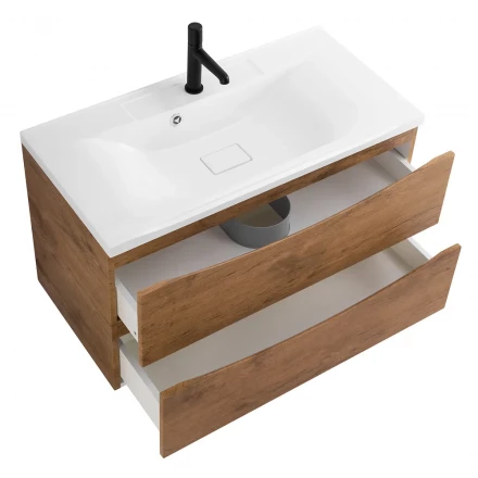 BelBagno MARINO-CER-600-2C-SO-WO-P тумба с раковиной подвесная