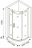 Good Door Altair R-100-C-CH Душевой угол