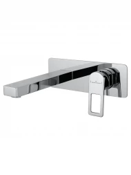 Wonzon &amp; Woghand Frame WW-88869010-CR Смеситель для раковины встраиваемый черный матовый