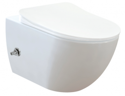 Creavit Free FE320-34CB00E-0002 унитаз подвесной с биде и смесителем (чаша)