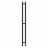 POINT Деметра PN12812B П3 Полотенцесушитель электрический 80x1200 (диммер справа, чёрный)