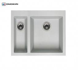 Omoikiri Bosen 59-2-WH мойка 590x500 белый