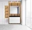 BelBagno MARINO-1100-2C-SO-RW-P тумба с раковиной подвесная