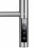 Wonzon &amp; Woghand Bonn WW-AL409-BR Полотенцесушитель электрический брашированный никель