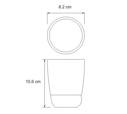Wasserkraft Isen K-2128 Стакан для зубных щеток