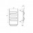Полотенцесушитель водяной Point PN01156 П2 500x600, хром