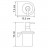 Wasserkraft Kammel K-8399WHITE Дозатор для жидкого мыла