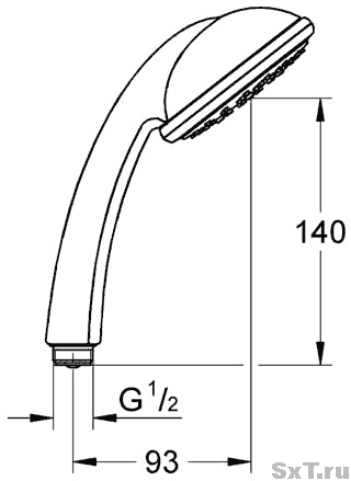 Grohe Tempesta New 28578002 Ручной душ