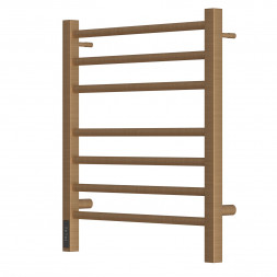 POINT Веста PN70756BR П7 Полотенцесушитель электрический 500x600 диммер слева