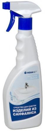 Aquanet cредство для очистки санфаянсовых изделий