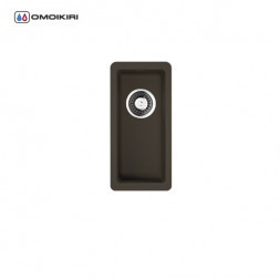 Omoikiri Kata 20-U-DC мойка 200x420 темный шоколад