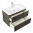 BelBagno VITTORIA-700-2C-SO-BL-P тумба с раковиной подвесная