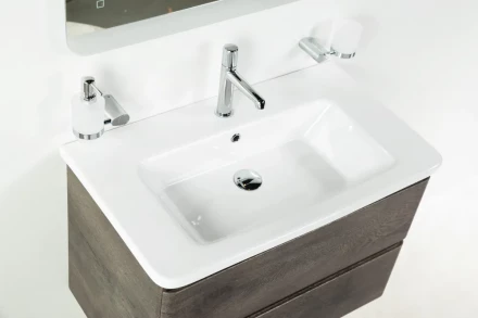BelBagno VITTORIA-700-2C-SO-BL-P тумба с раковиной подвесная