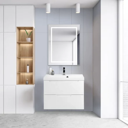 BelBagno MARINO-650-2C-SO-RW-P тумба с раковиной подвесная
