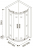 Good Door Altair R-TD-100-C-CH Душевой угол