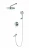 Wonzon &amp; Woghand Stick WW-88939017-CR Душевая система встраиваемая хром