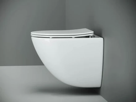CeramicaNova Mono Rimless CN1905 Унитаз подсвесной безободковый