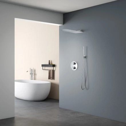 Santiline SL-9015 Душевой комплект скрытого монтажа с термостатом