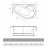 Relisan Isabella 170x90 R акриловая ванна