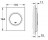 Grohe Nova Cosmopolitan 38804P00 клавиша смыва для инсталляции писсуара (Хром матовый)