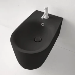 KERASAN Nolita А0002400321 биде подвесное черный