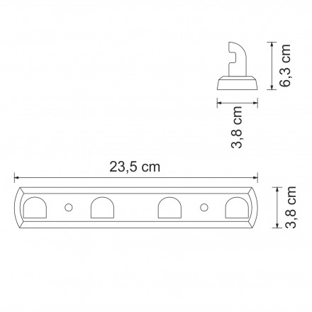 Wasserkraft Kammel K-8374WHITE Кронштейн настенный
