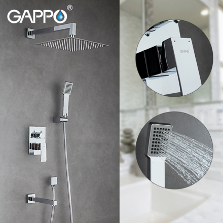 Gappo G7102  Душевая система для ванны встроенная